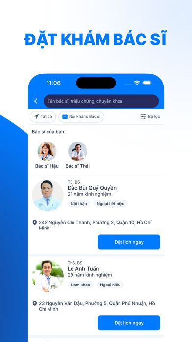 Ảnh chụp màn hình YouMed - Ứng dụng đặt khám 3