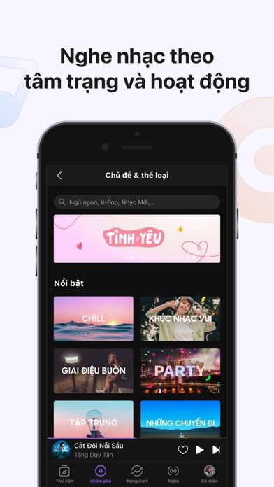 Ảnh chụp màn hình Zing MP3 - Đỉnh Cao Âm Nhạc 4