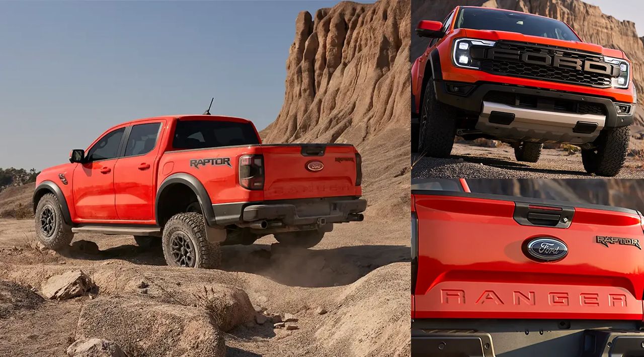 Ford Ranger Raptor — ngoại thất (1/2)