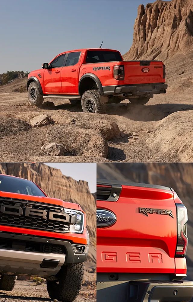 Ford Ranger Raptor — ngoại thất (2/2)