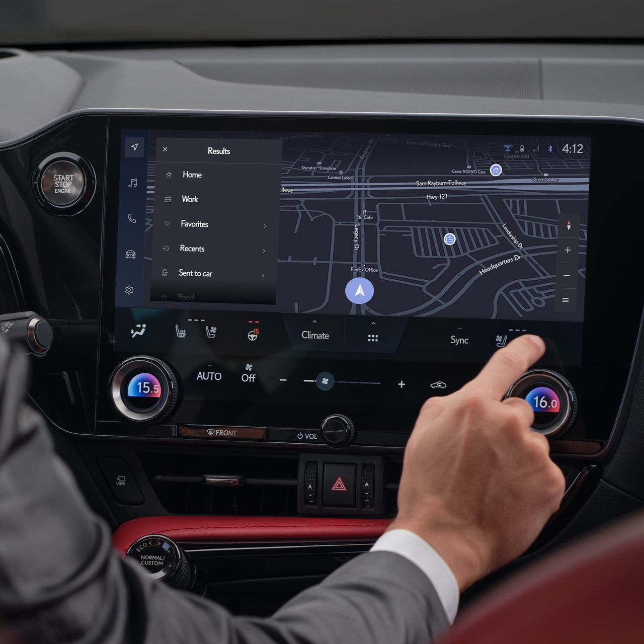 Lexus NX — nội thất (2/4)