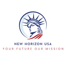 Logo CÔNG TY TNHH DỊCH VỤ TƯ VẤN DI TRÚ NEW HORIZON USA