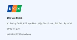 Logo CÔNG TY TNHH TƯ VẤN THƯƠNG MẠI ĐẠI CÁT MINH