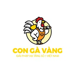 Logo CÔNG TY TRÁCH NHIỆM HỮU HẠN GIẢI PHÁP CON GÀ VÀNG