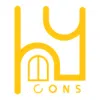 Logo Công Ty TNHH MTV Thiết Kế Kiến Trúc Và Xây Dựng Hycons