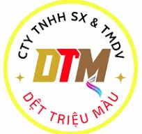 Logo CÔNG TY TNHH SX & TMDV DỆT TRIỆU MÀU