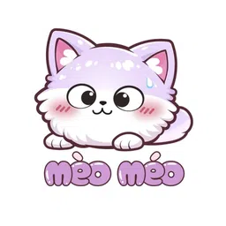Logo HỘ KINH DOANH CỬA HÀNG PHỤ KIỆN QUÀ TẶNG MÈO MÉO