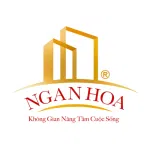 Logo Công ty Cổ phần Sản xuất và Thương mại Ngân Hoa