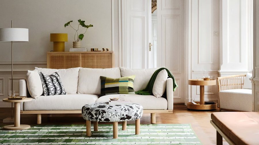 Không gian nội thất trên trang IKEA