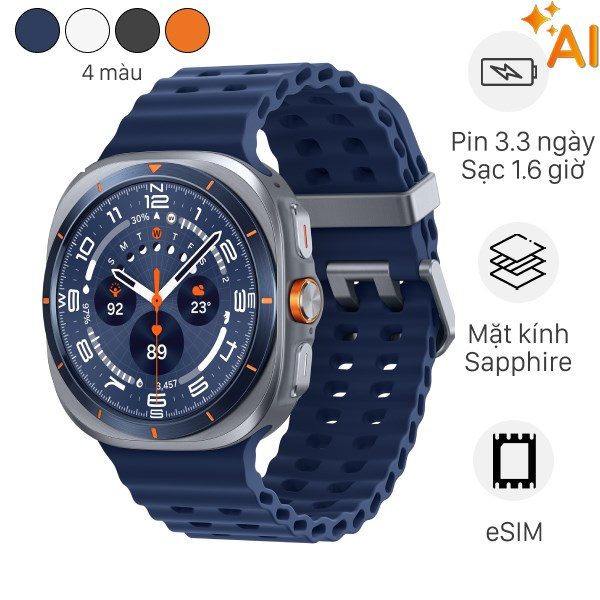 Samsung Galaxy Watch Ultra LTE (2025) dây silicone