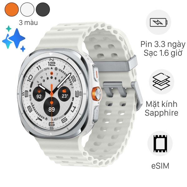 Samsung Galaxy Watch Ultra LTE dây silicone