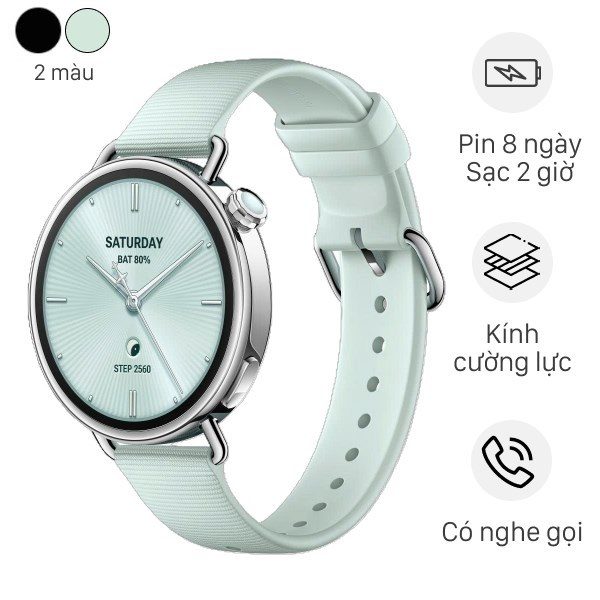 Xiaomi Watch S4 dây cao su Fluoro