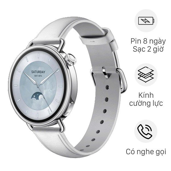 Xiaomi Watch S4 dây da