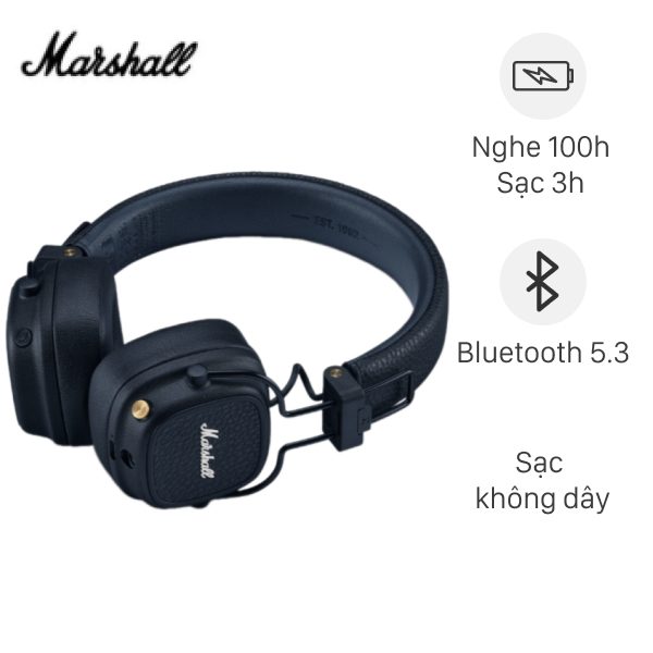 Marshall Major V Xanh bóng đêm