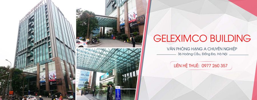 Ảnh trên website chính thức của Geleximco Building (1/2)