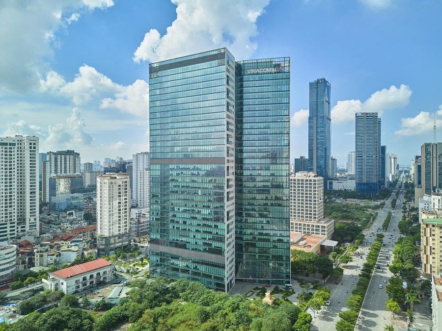 Ảnh trên website chính thức của Vinacomin Tower (1/2)