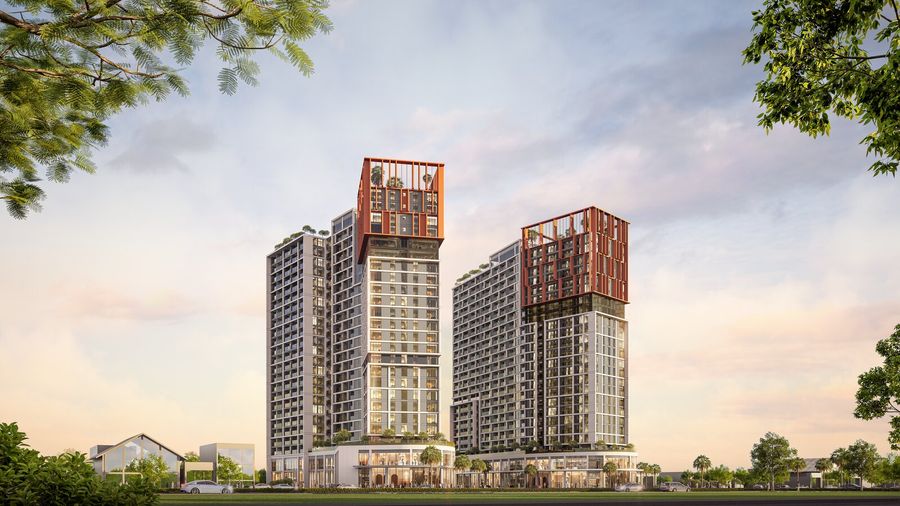 Phối cảnh Cora Tower