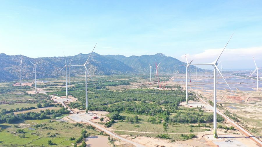 Phối cảnh Nhà máy điện gió 7A