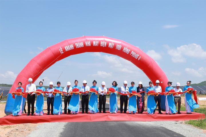 Phối cảnh Nhà máy điện mặt trời Hồng Phong 4