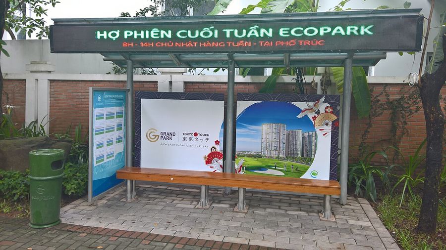 2017 Ecopark bus stop