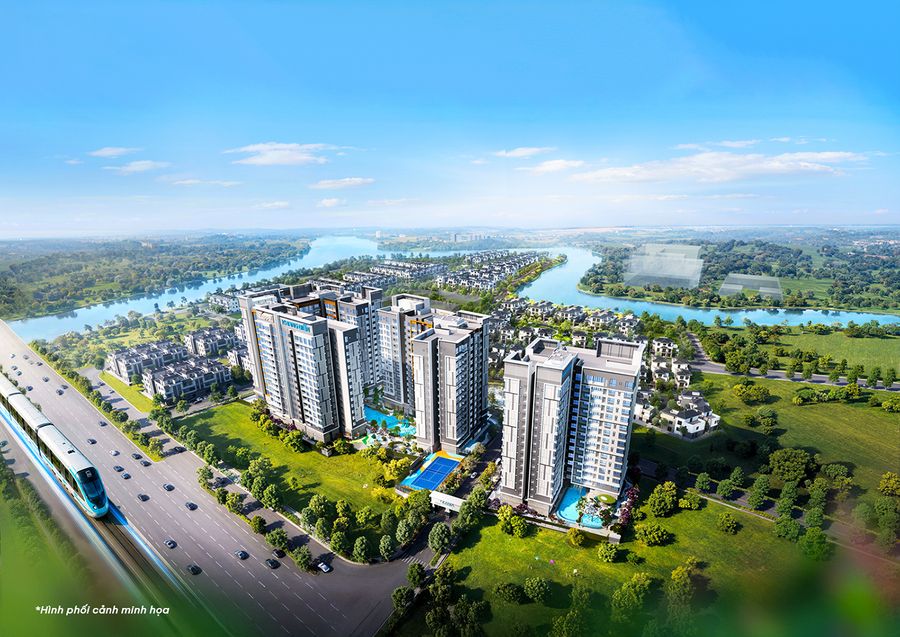 Phối cảnh Gladia Heights