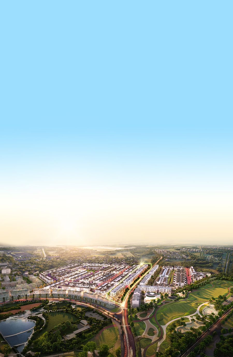Phối cảnh Hồng Hạc City
