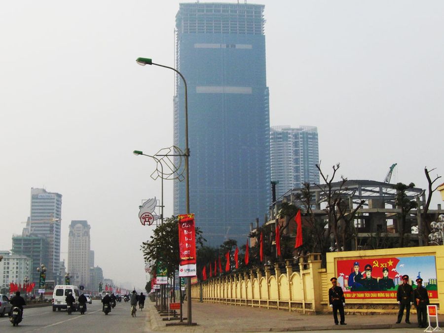 Phối cảnh Keangnam Hanoi Landmark Tower