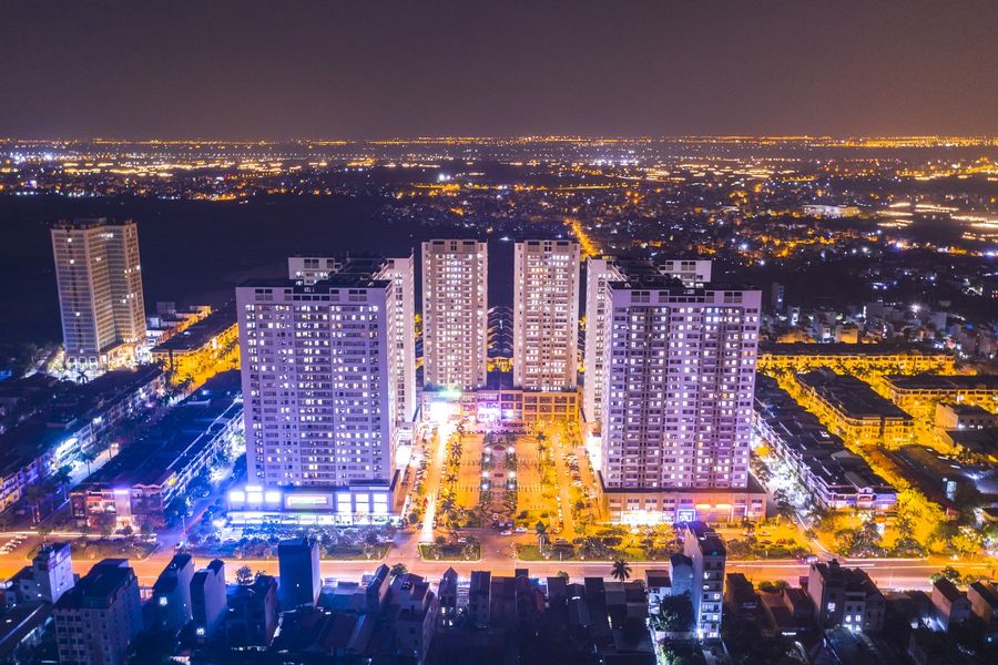 Phối cảnh Khu đô thị mới Tân Tây Đô