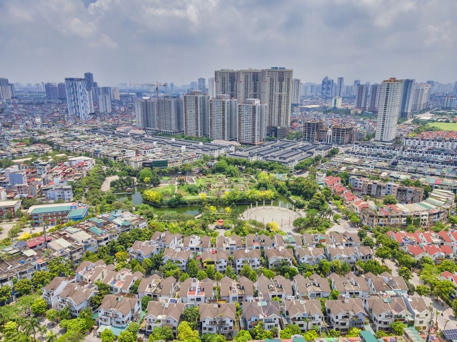 Phối cảnh Khu đô thị mới Văn Phú