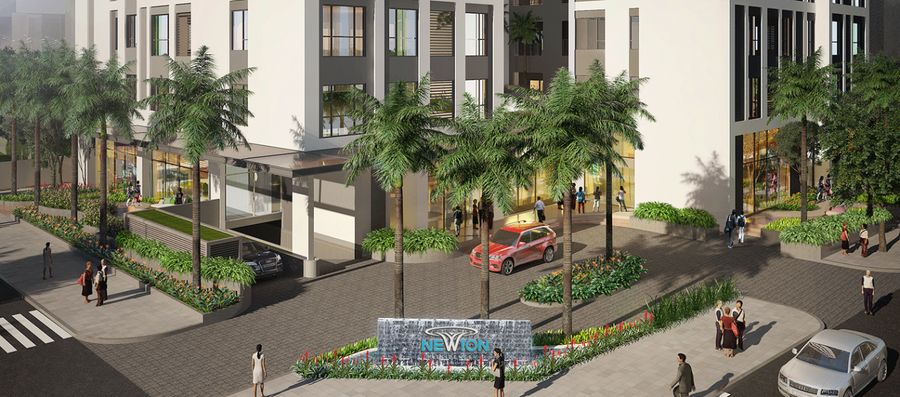 Phối cảnh Newton Residence
