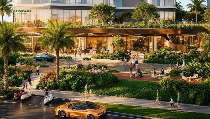Perspective of Palm City project 1 - huong viet properties