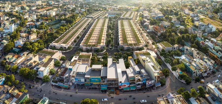 Phối cảnh Khu dân cư Phát Đạt Bàu Cả