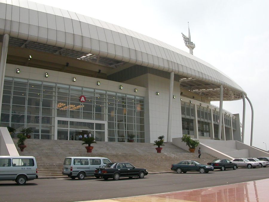 Hanoi's My Dinh National Stadium on 2003-08-22, ten days before official opening 5