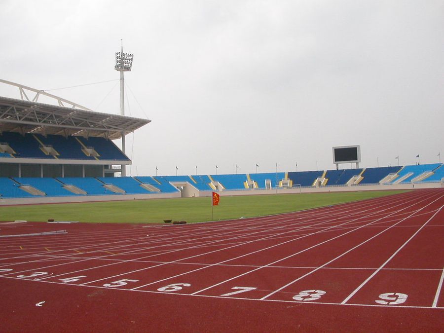 Hanoi's My Dinh National Stadium on 2003-08-22, ten days before official opening 10