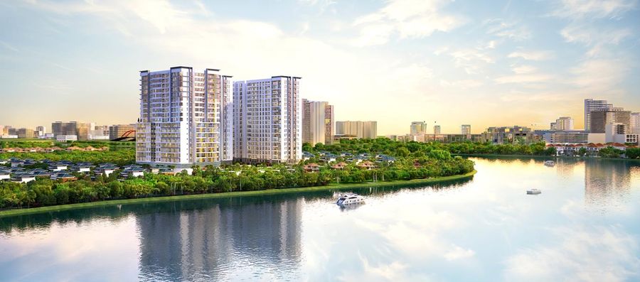 Phối cảnh Sunrise Riverside