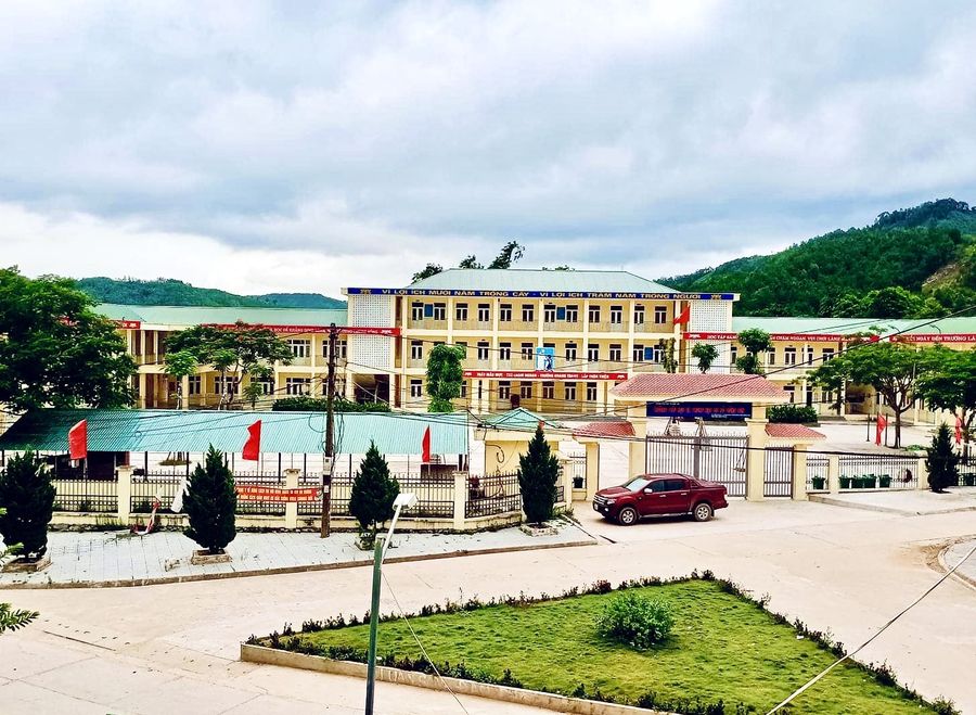 Phối cảnh Trường Tiểu học và THCS Đồng Sơn