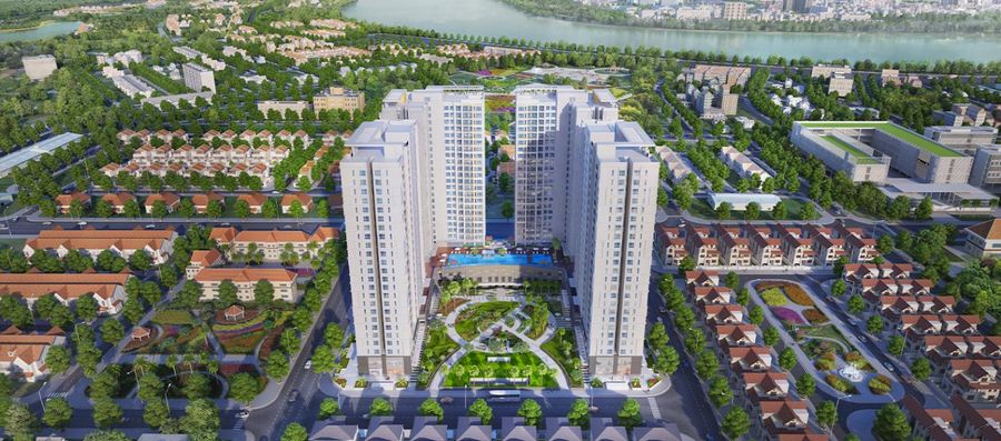 Phối cảnh Victoria Village