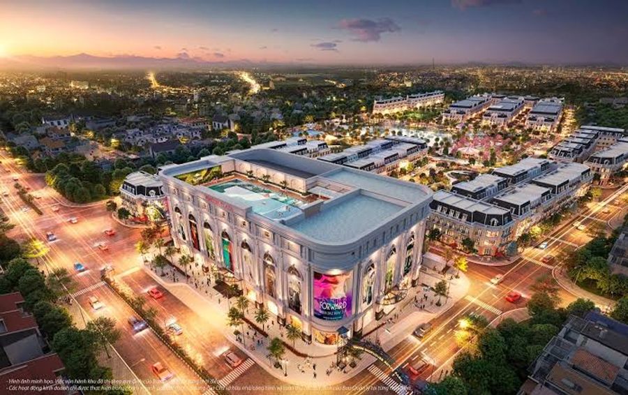 Phối cảnh Vincom Shophouse Royal Park